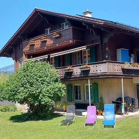 Chalet Sunnmaetteli Wilderswil Bagian luar foto