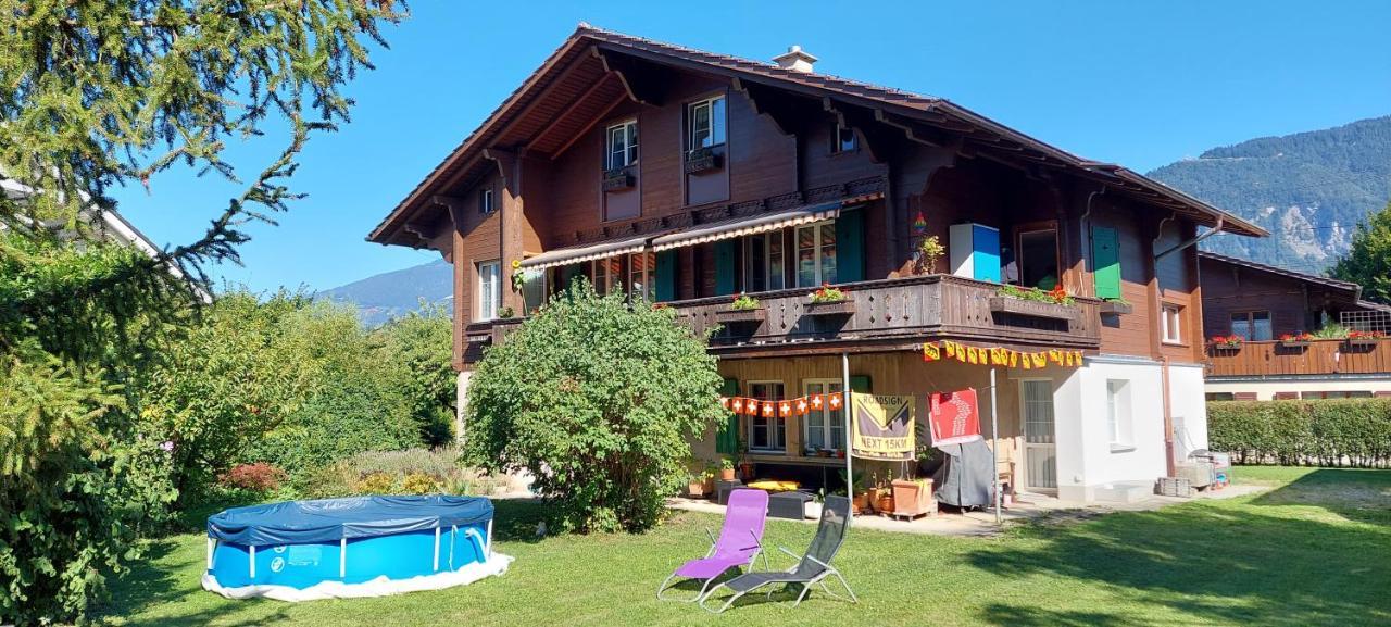 Chalet Sunnmaetteli Wilderswil Bagian luar foto