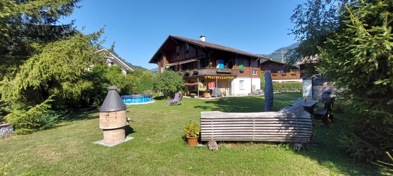 Chalet Sunnmaetteli Wilderswil Bagian luar foto