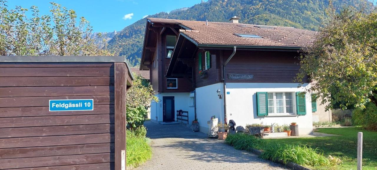 Chalet Sunnmaetteli Wilderswil Bagian luar foto